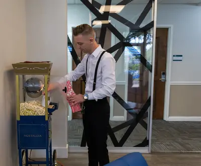 Fresh Popcorn at Jupiter Business Center